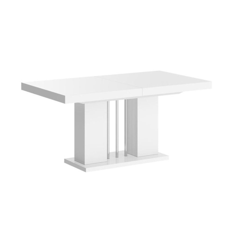 Orren Ellis Saruhan Extendable Pedestal Dining Table & Reviews Wayfair